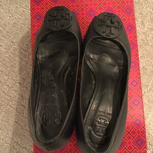 Tory Burch black leather 7.5 sally